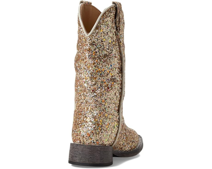 Сапоги Roper Glitter Galore для детей с блестками и квадратным носком