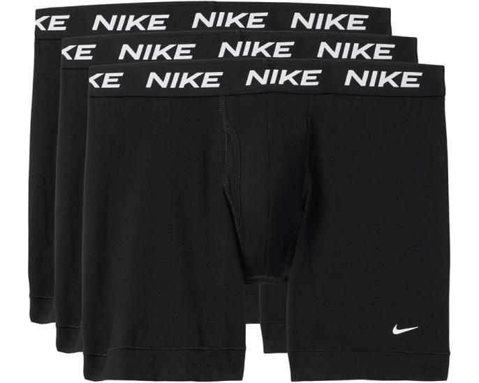 Трусы-боксеры Nike All Day Cotton Stretch с гульфиком 3 шт