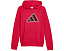 Adidas Mesh 3 Bar Fleece Hooded Pullover для детей с капюшоном