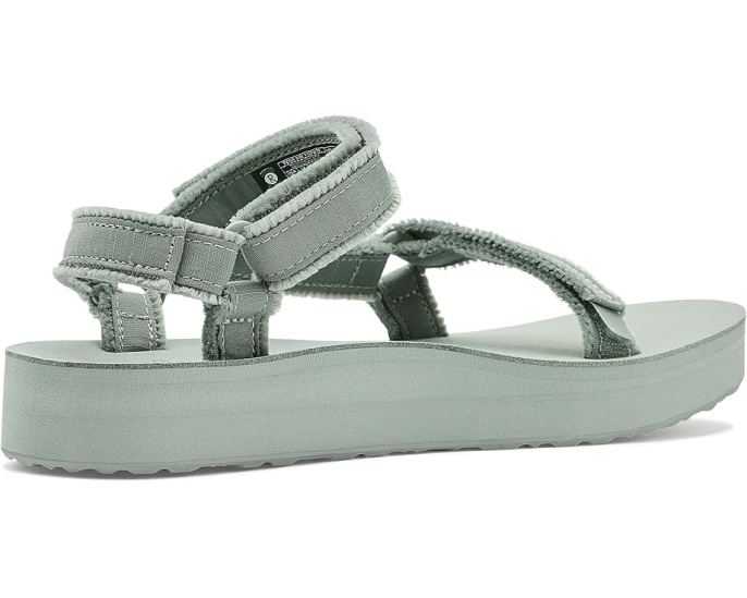 Сандалии Teva Midform Universal Canvas на платформе с застежкой на липучке