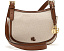Средняя кроссбоди сумка Lauren Ralph Lauren Marcy из холста с кожаными деталями