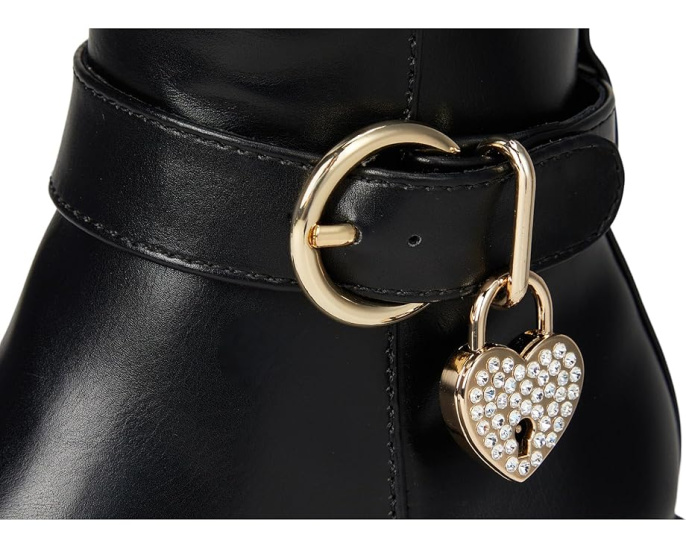 Ботильоны Steve Madden Kids Locket из веганской кожи с пряжкой и молнией