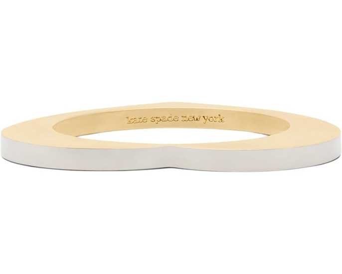Браслет Geo Pop Heart Bangle с кубическим цирконием от Kate Spade New York