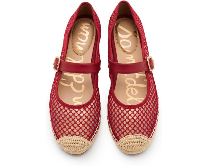 Туфли Sam Edelman Mackie Mesh Mary Jane на платформе из эспадрилий