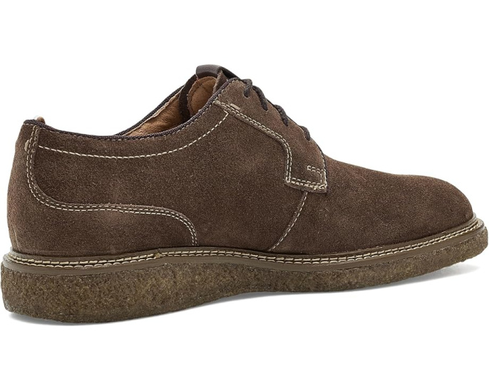 Туфли Clint Plain Toe из замши от Johnston и Murphy