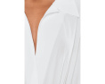 Платье Norma Kamali Oversized Sleeveless Boyfriend NK Shirt Flared с поясом