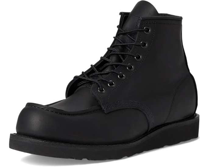 Ботинки Red Wing Heritage 6 Moc Toe с рантом Goodyear и подошвой Traction Tred