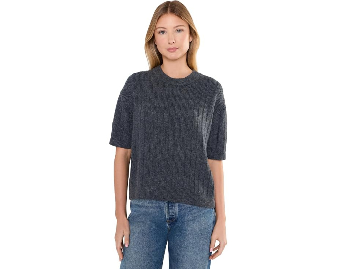 Свитер Lilla P Textured Easy Crew с фактурной вязкой