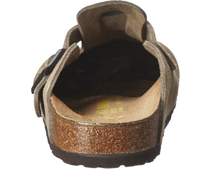 Клоги Birkenstock Boston из замши