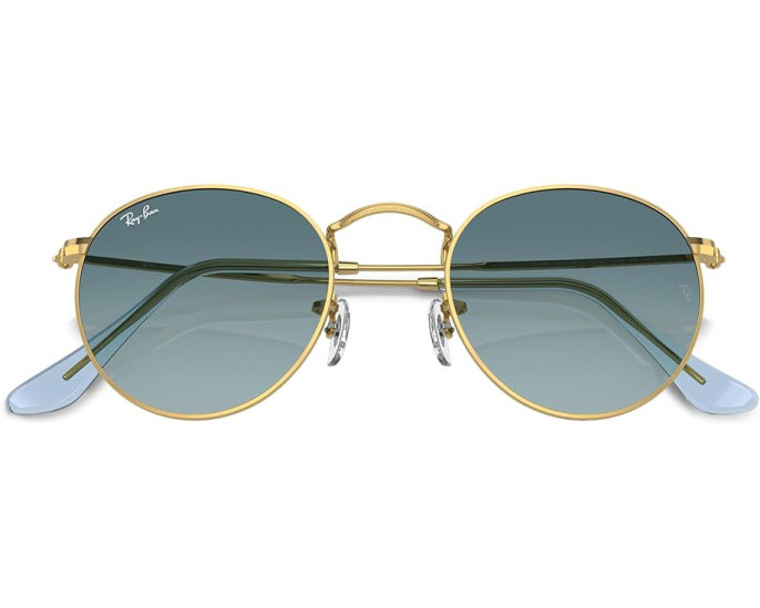 Солнцезащитные очки Ray-Ban Round Metal с круглой оправой