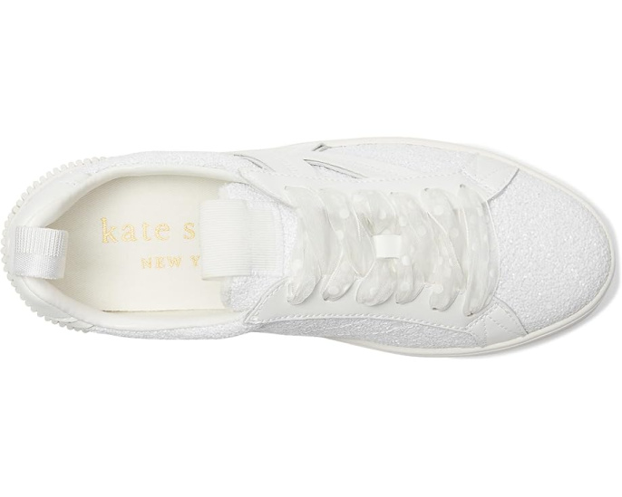 Кроссовки K As In Kate Court от Kate Spade New York с принтом сердечек