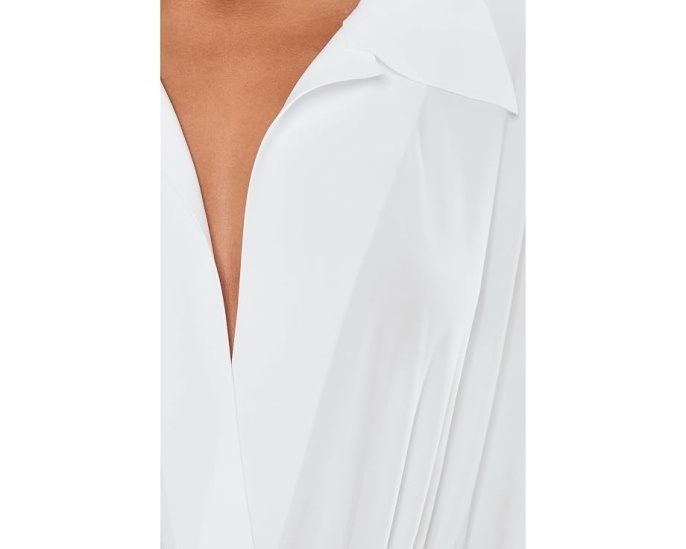 Платье Norma Kamali Oversized Sleeveless Boyfriend NK Shirt Flared с поясом