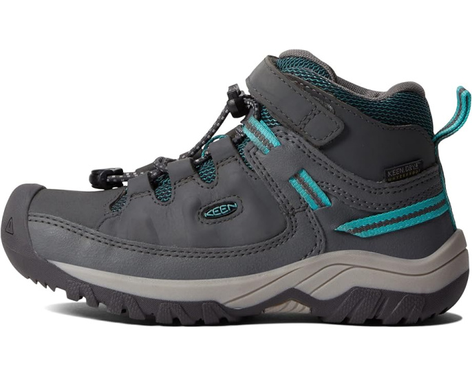 KEEN Кроссовки Targhee Mid WP водонепроницаемые для детей с мембраной KEENdry