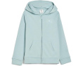 Детская толстовка Foundations Fleece Full Zip от Puma бледно-голубого цвета