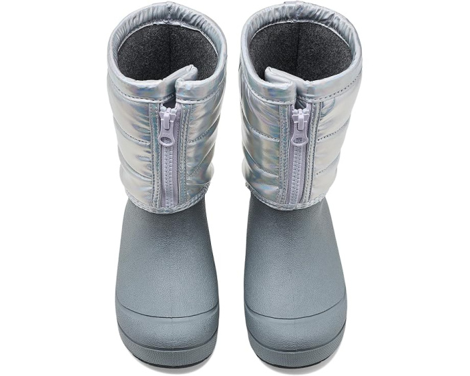 Bogs Snow Shell Zip зимние сапоги голографические для детей