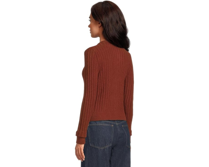 Кардиган Madewell Long Sleeve Cozy Cotton Ribbed с длинными рукавами