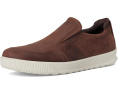 Кеды slip-on ECCO Byway из нубука коричневые