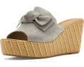 Босоножки-лодочки Spring Step Ellyn-Woven с крупным бантом и плетеным клином