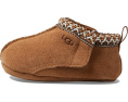 Детские тапочки UGG Tasman из замши на липучке