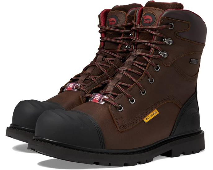 Avenger Work Boots Кованые ботинки Hammer 8 дюймов с защитой от проколов и влагозащитой