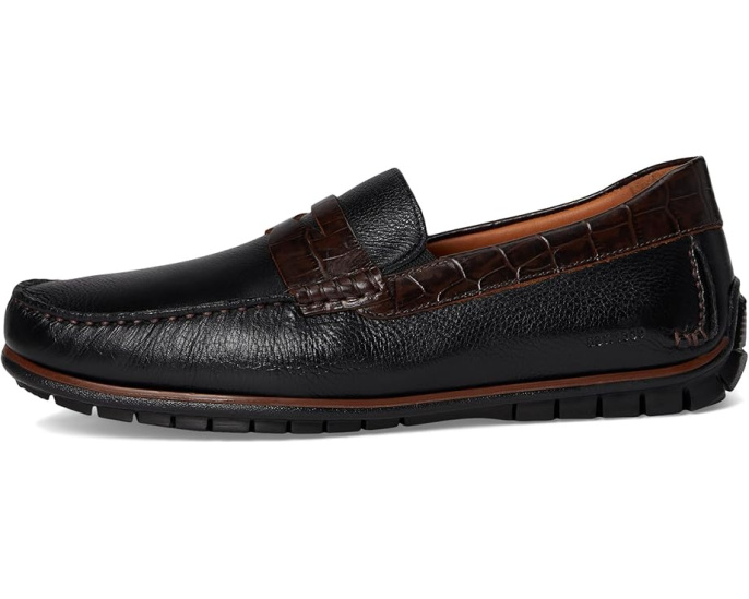 Johnston & Murphy Cort 2.0 Penny мокасины с ручной строчкой и стелькой TRUFOAM