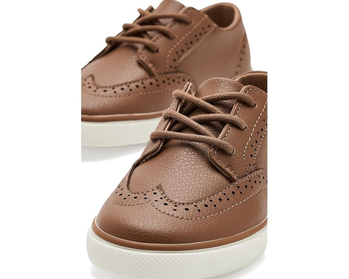 Кеды Wingtip Janie and Jack из замши с брогингом для детей
