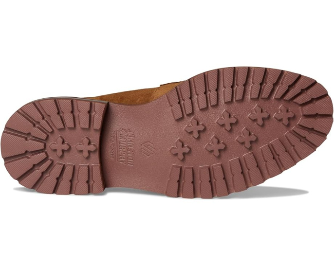 Johnston & Murphy Collier Penny из мягкой замши со стелькой TRUFOAM