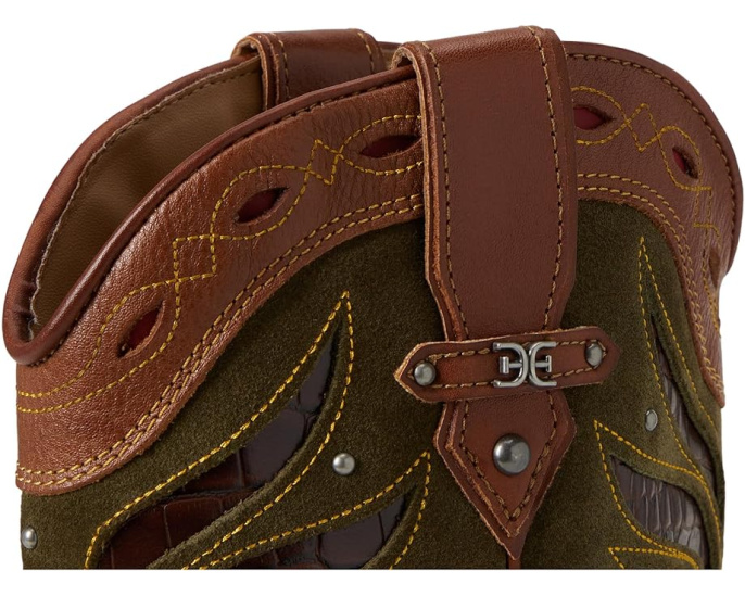 Сапоги Sam Edelman Rylin до икры с ажурными деталями и острым носком