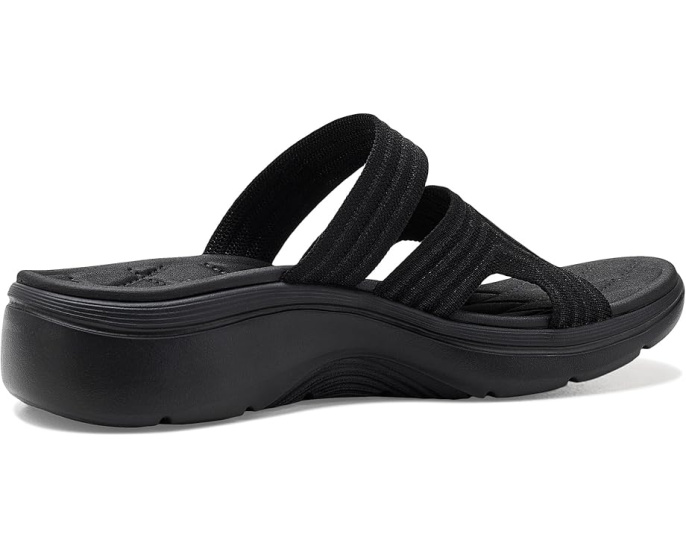 Сандалии Skechers GO WALK Arch Fit 2.0 с блестящим трикотажем