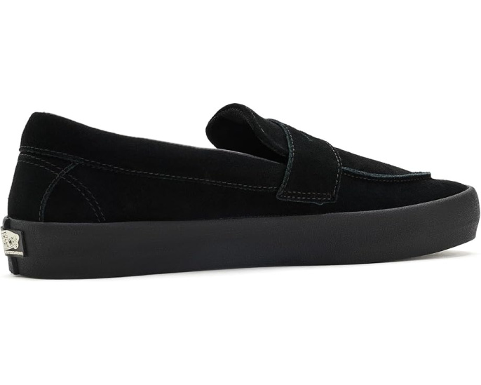 Vans Skate Loafers черные лоферы из замши