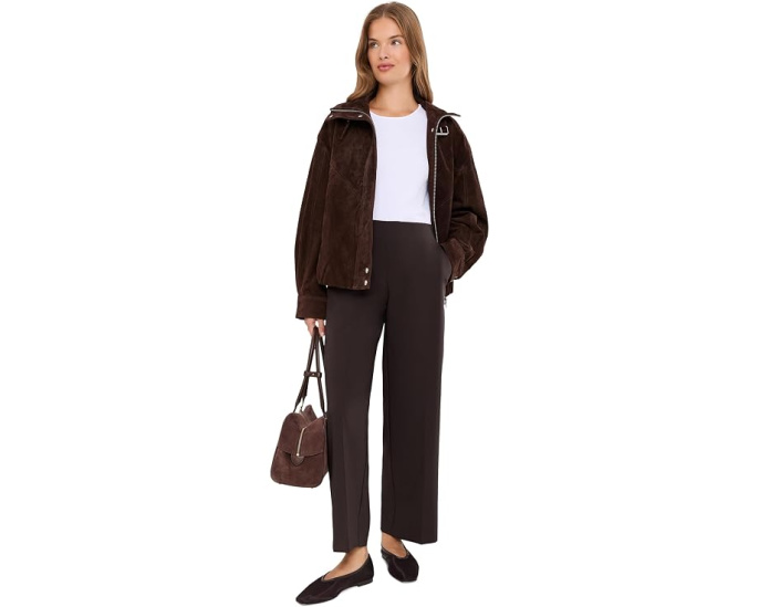 Брюки Petite Lenox Wide Leg Sleek Stretch NIC+ZOE