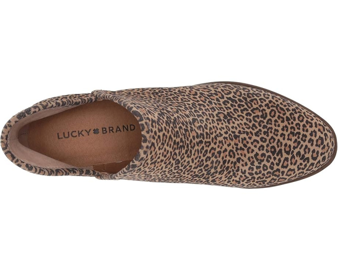 Ботинки Baley 2 Lucky Brand с каблуком и принтом под леопарда