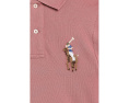 Boxy Big Pony Stretch Mesh Polo Shirt (Big Kid)