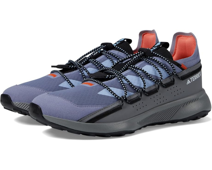 Кроссовки Adidas Terrex Voyager 21 Silver Violet Blue Dawn Solar Gold