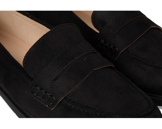 Лоферы Journee Collection Brooks на устойчивом каблуке с круглым носком