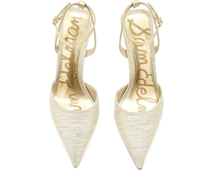 Туфли Sam Edelman Osha на тонком каблуке с острым носком и ремешком на щиколотке