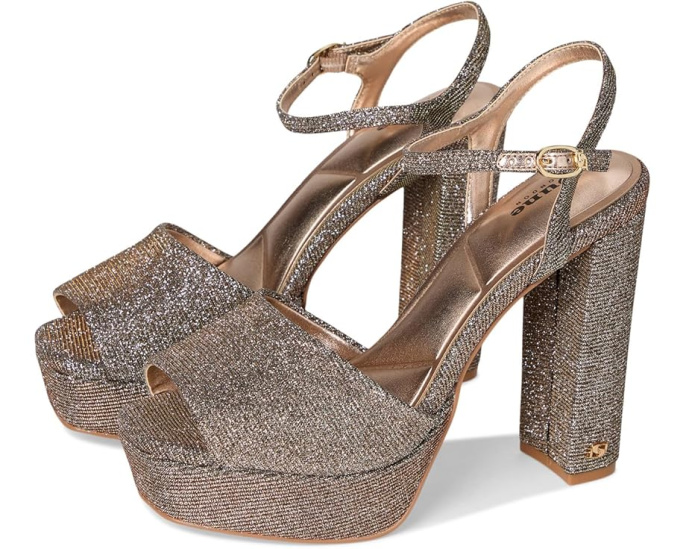 Босоножки Maycie Dune London на платформе с массивным каблуком