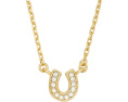 Подвеска You're A Gem Pave Horseshoe от Kate Spade New York с кубическим цирконием