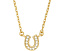 Подвеска You're A Gem Pave Horseshoe от Kate Spade New York с кубическим цирконием