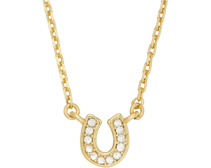 Подвеска You're A Gem Pave Horseshoe от Kate Spade New York с кубическим цирконием