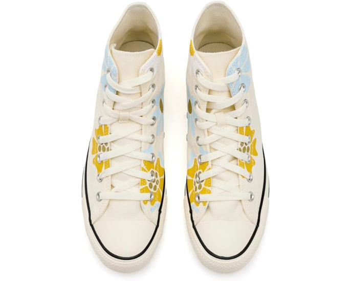 Кроссовки Converse Chuck Taylor All Star Retro Florals высокие с цветочным принтом