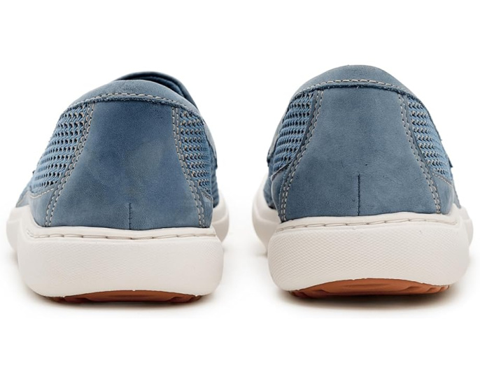 Лоферы Clarks Nalle Glide из нубука с поддержкой стельки Contour Cushion