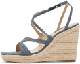 Босоножки Nine West Adriane на танкетке с открытым мысом