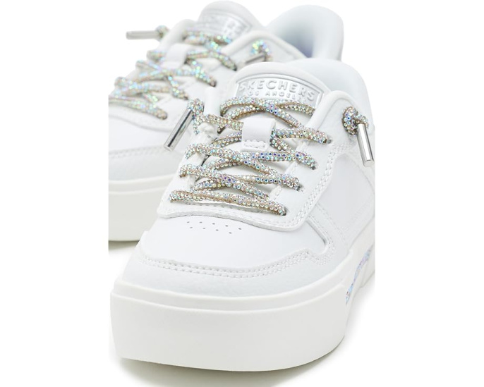 Кроссовки без рук Hands Free Slip Ins Skechers Aura LX 310769L белые