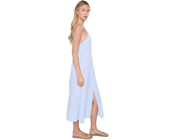Платье миди Madelyn Stripe от Splendid в полоску
