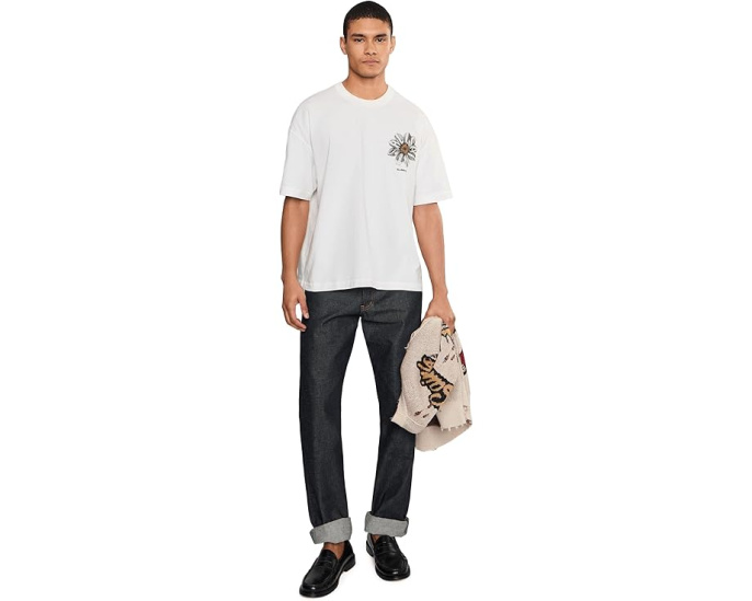 Футболка AllSaints Petals с коротким рукавом и цветами