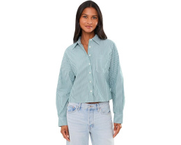 Укороченная рубашка Easy от Madewell в расслабленном стиле