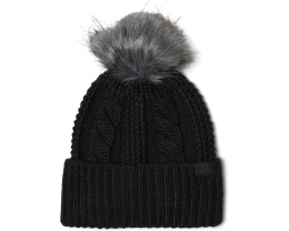 Шапка The North Face Oh Mega с помпоном из искусственного меха