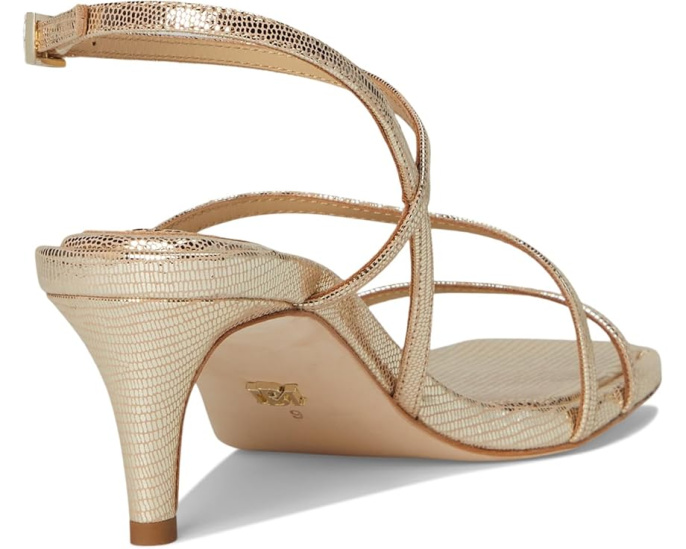 Badgley Mischka Gracelyn туфли на низком каблуке с ремешками и тиснением под змею