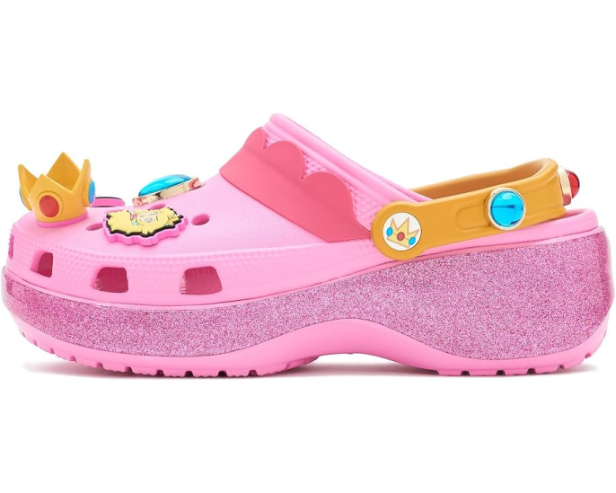 Сабо Crocs Princess Peach классические платформа